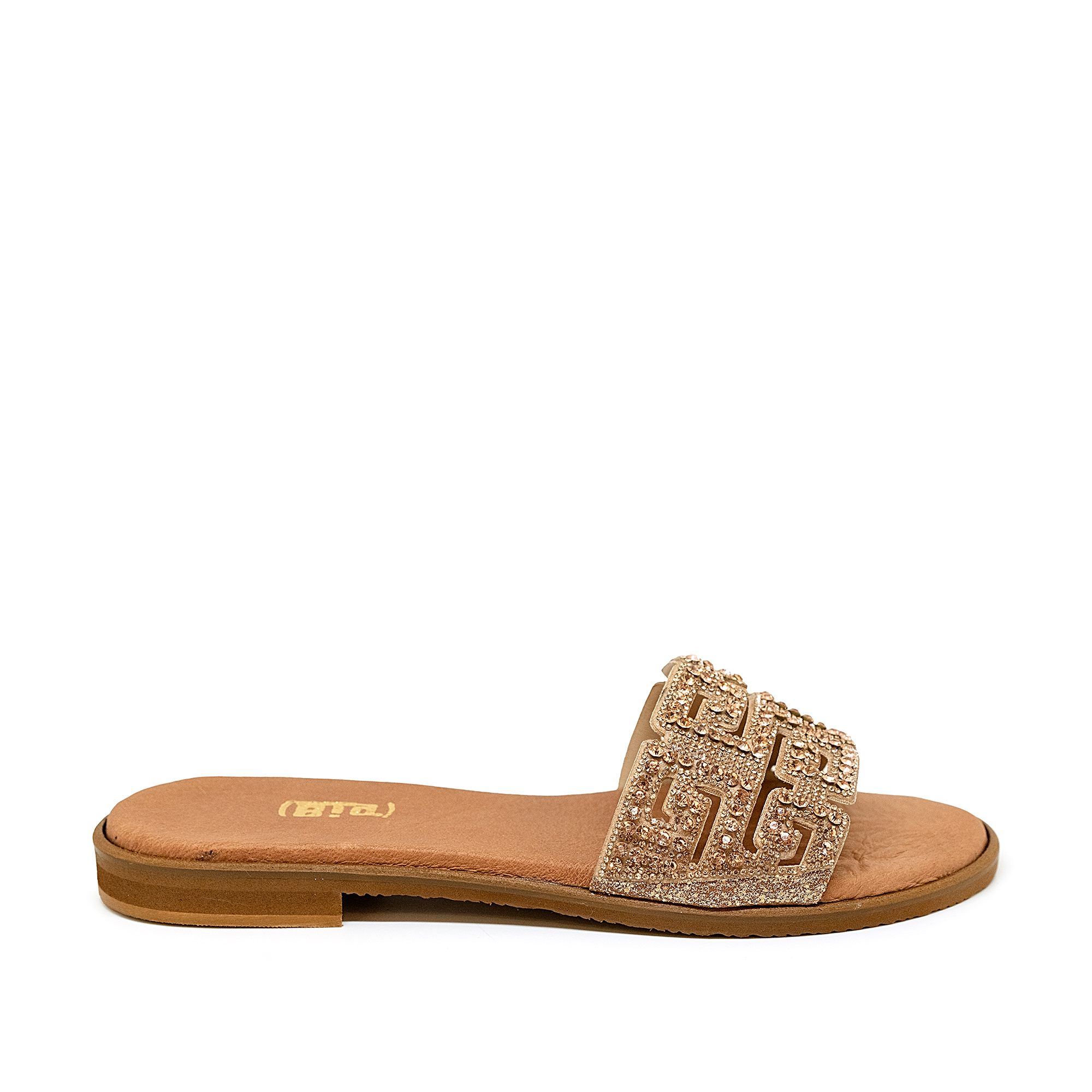 Bigshoes Bigshoes GA0118-06 Δερμάτινο Σανδάλι Χαλκός